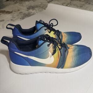 Nike Rosherun "Sunrise" Blue/Yellow Gradient Low Top 511881-415